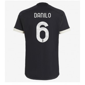 Lacne Muži Futbalové dres Juventus Danilo Luiz #6 2023-24 Krátky Rukáv - Tretina